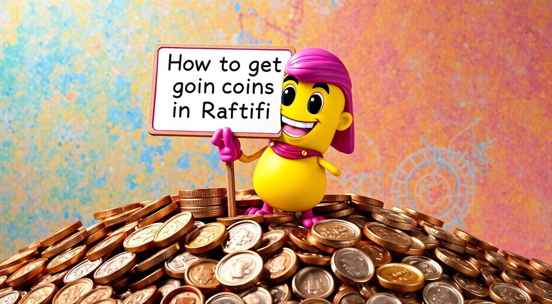 Como conseguir moedas no Rafi?