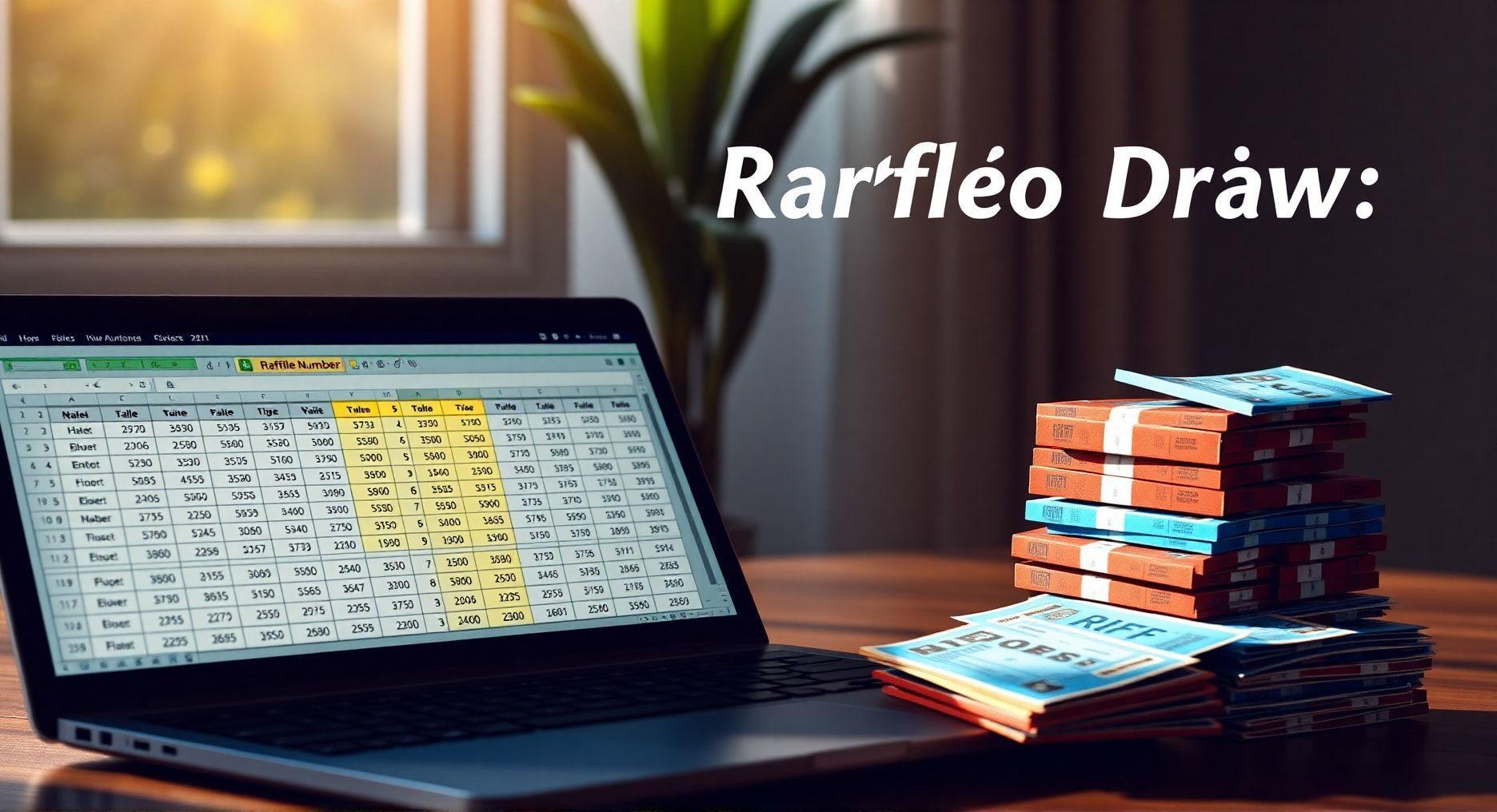 Como fazer sorteio de rifa pelo Excel?