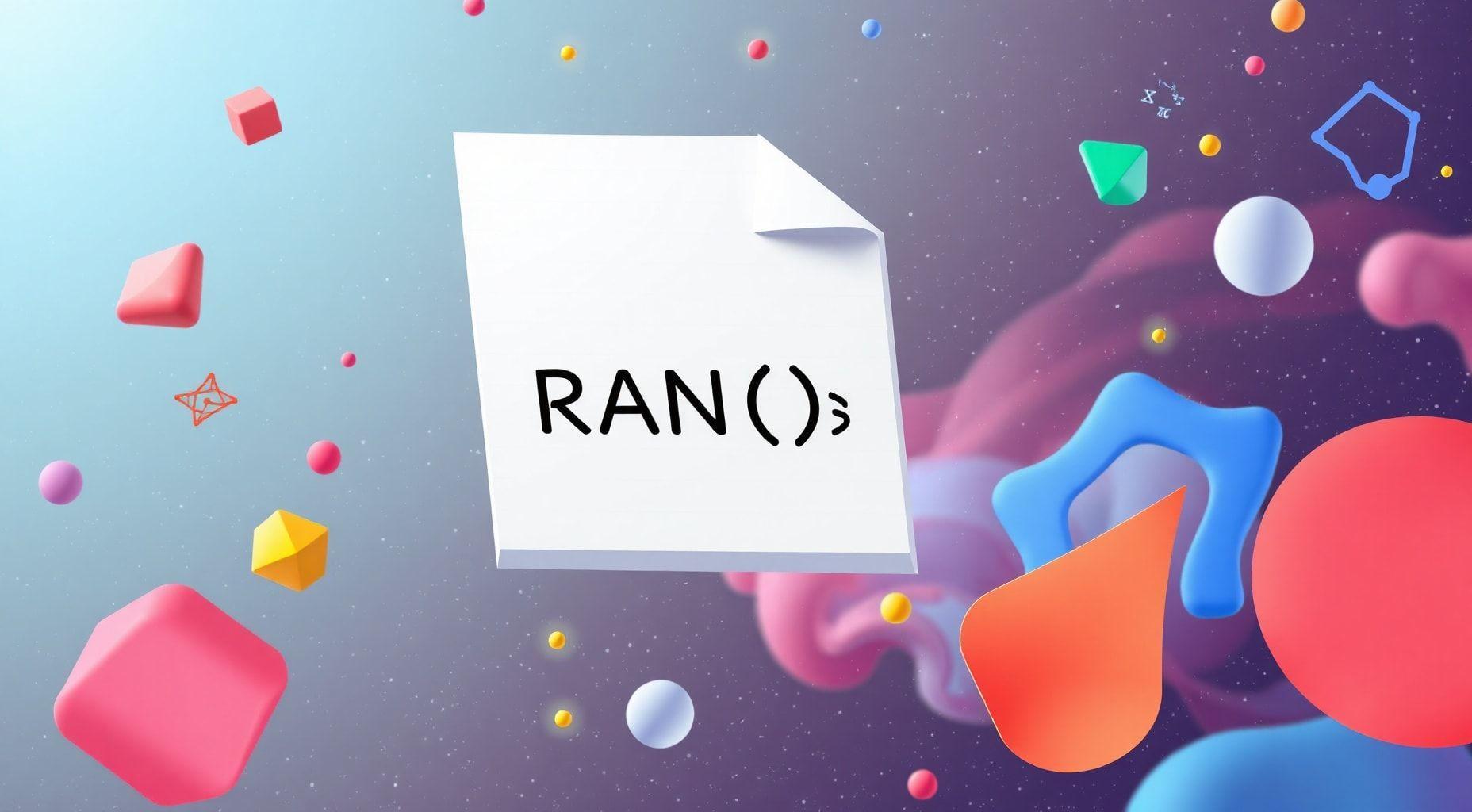Como gerar números aleatorios no Google Planilhas?