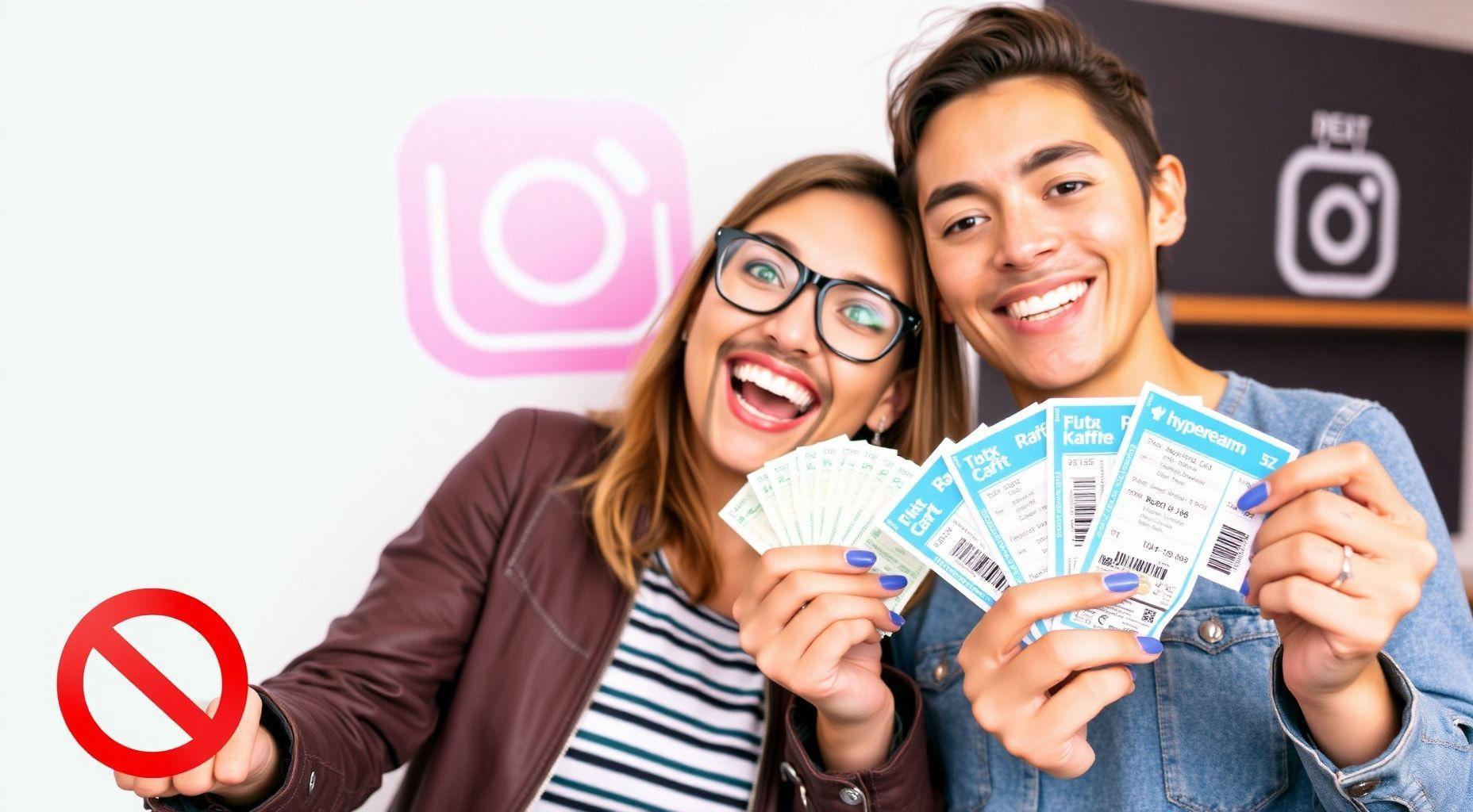 É permitido fazer rifa no Instagram?
