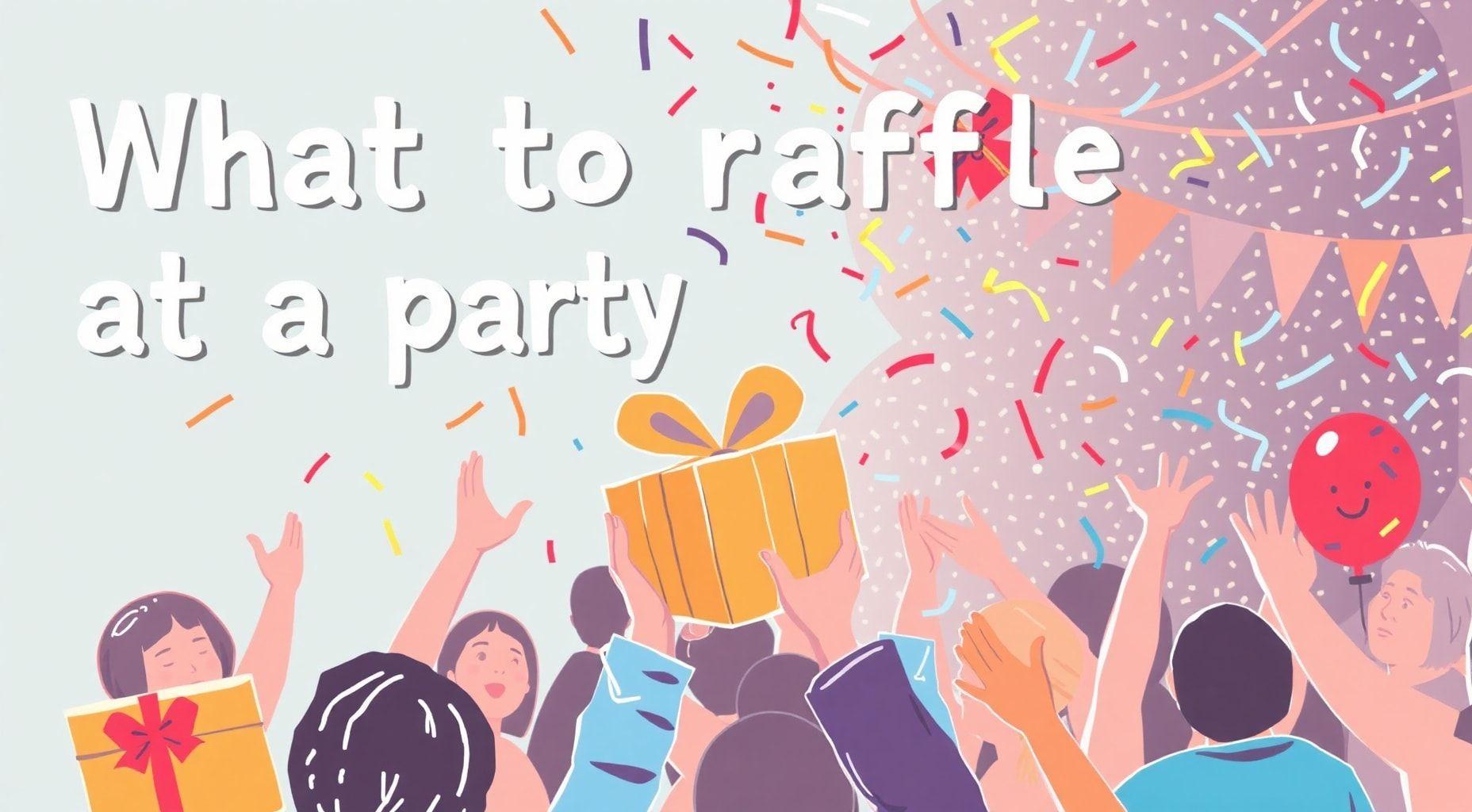 O que sortear em festa?