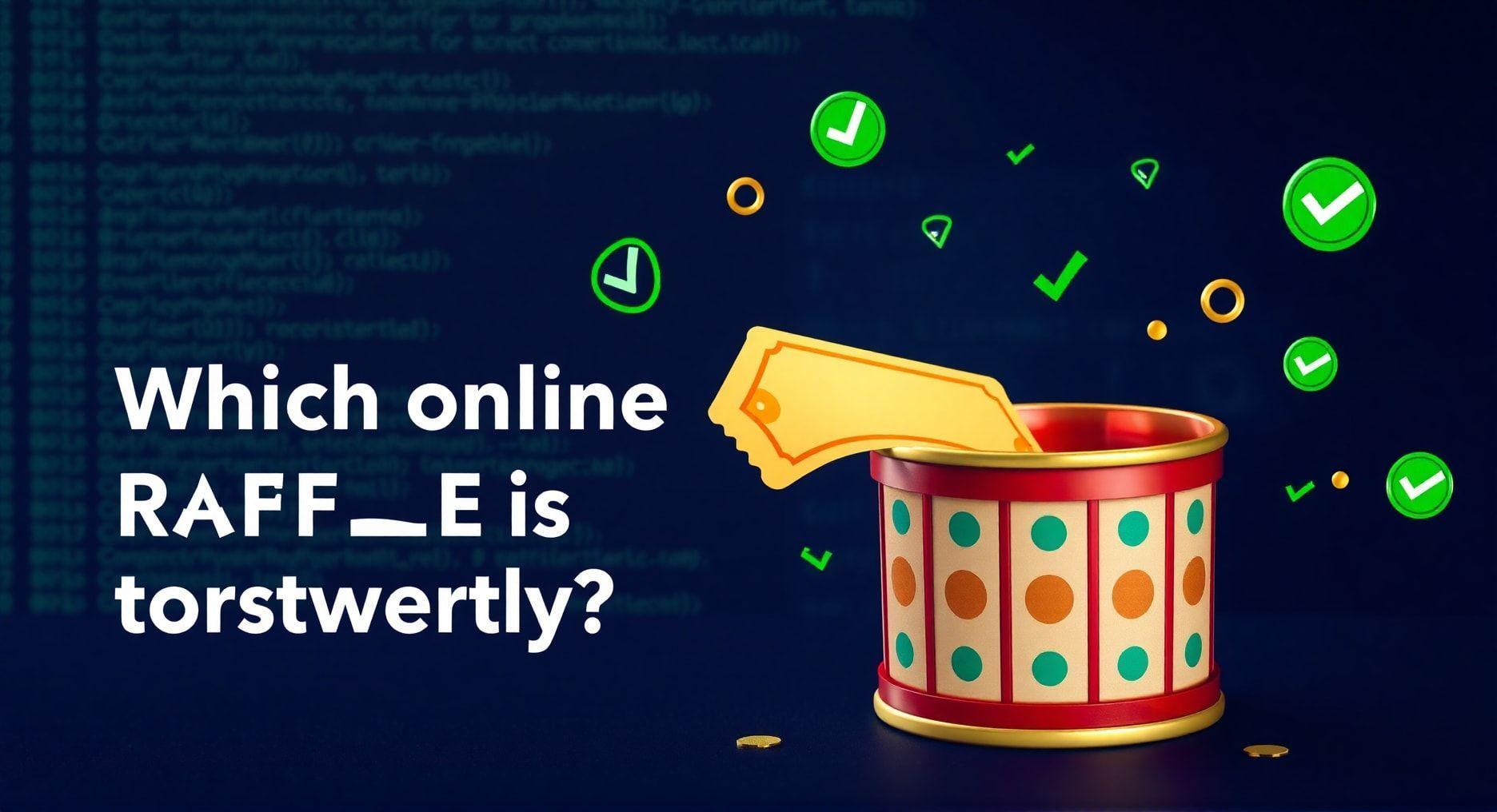 Qual rifa online é confiável?