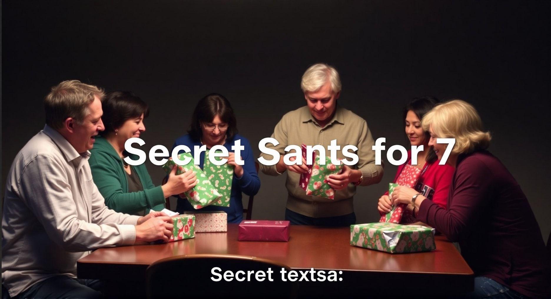 Tem como fazer amigo secreto com 7 pessoas?