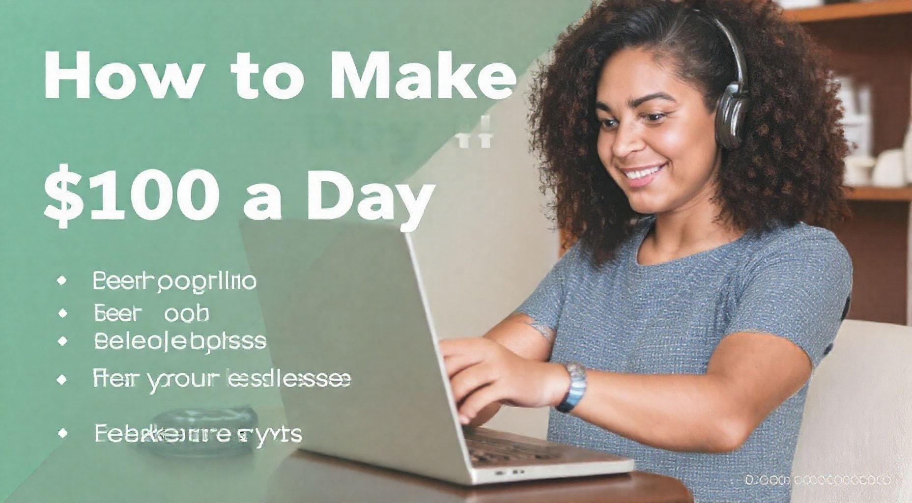 Como ganhar $100 por dia?