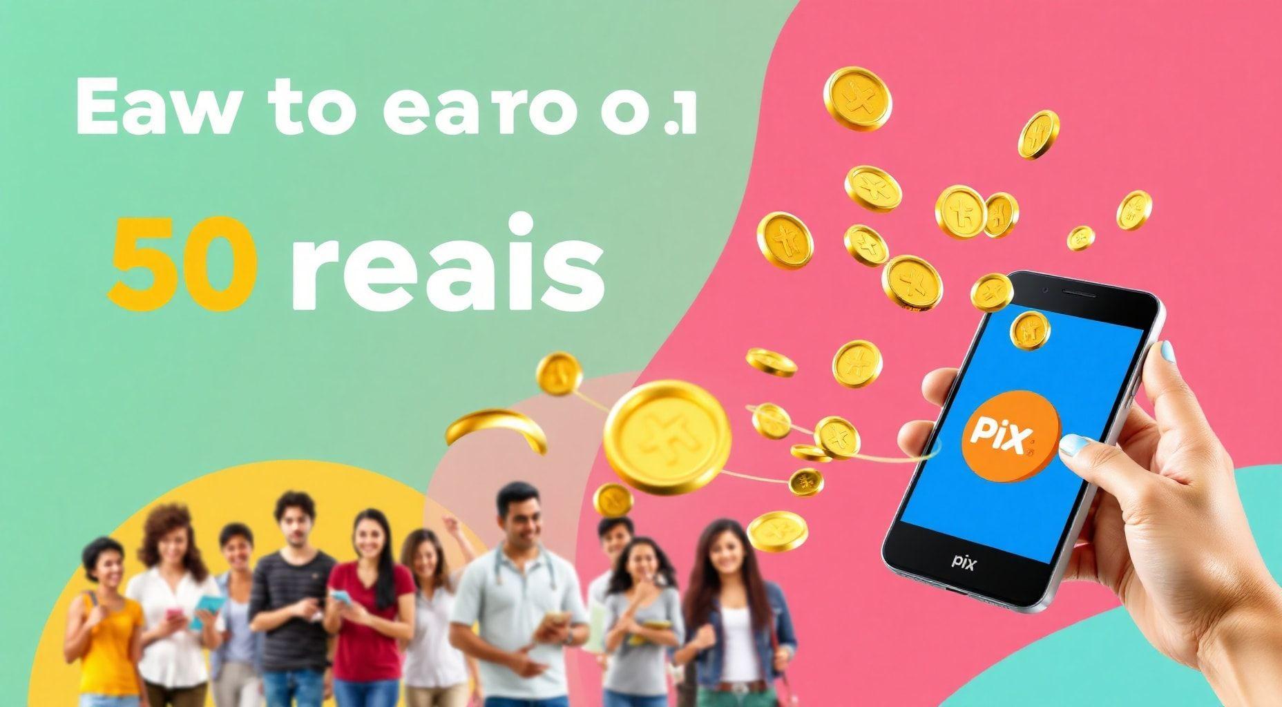 Como ganhar 50 reais no Pix?