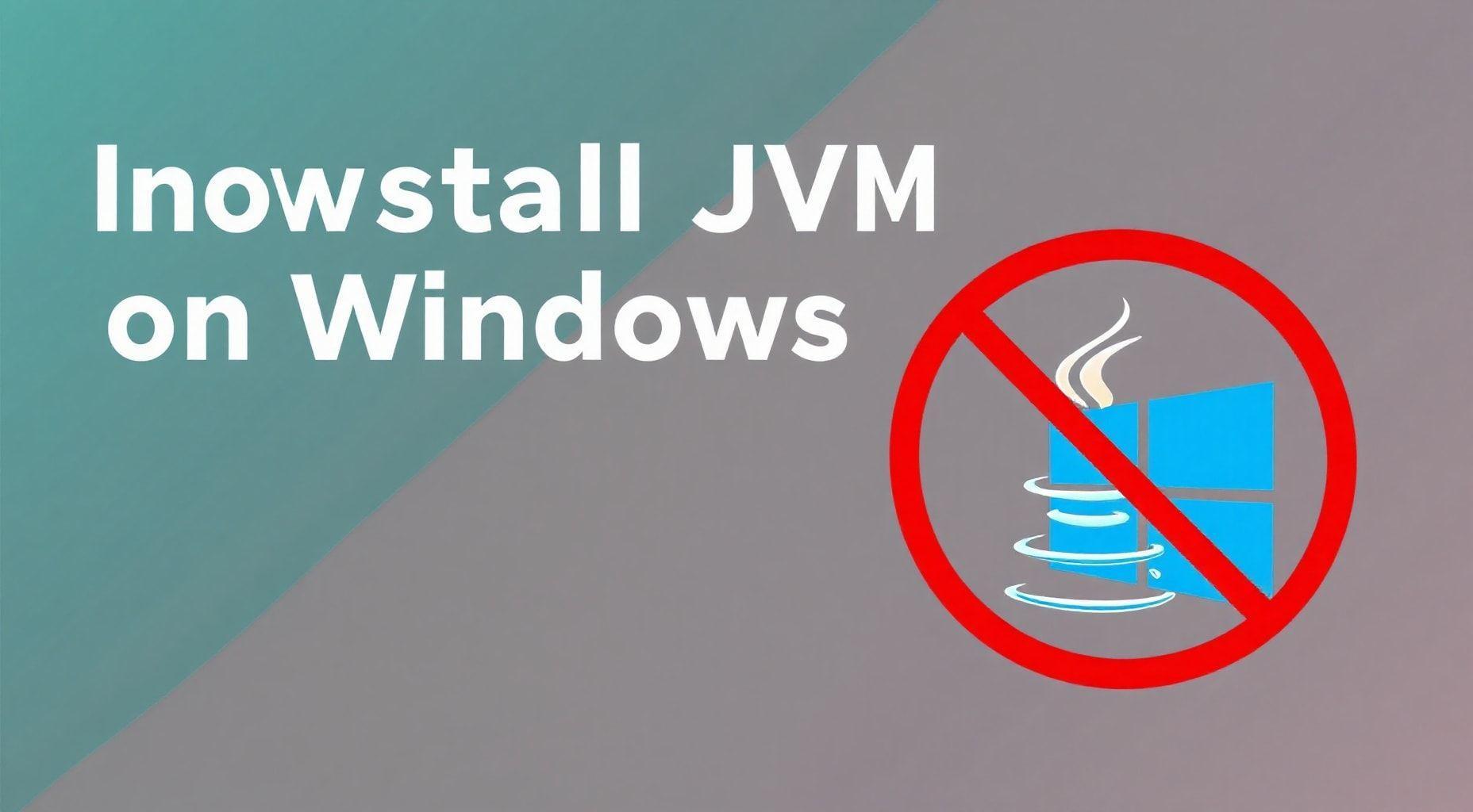 Como instalar o JVM no Windows?