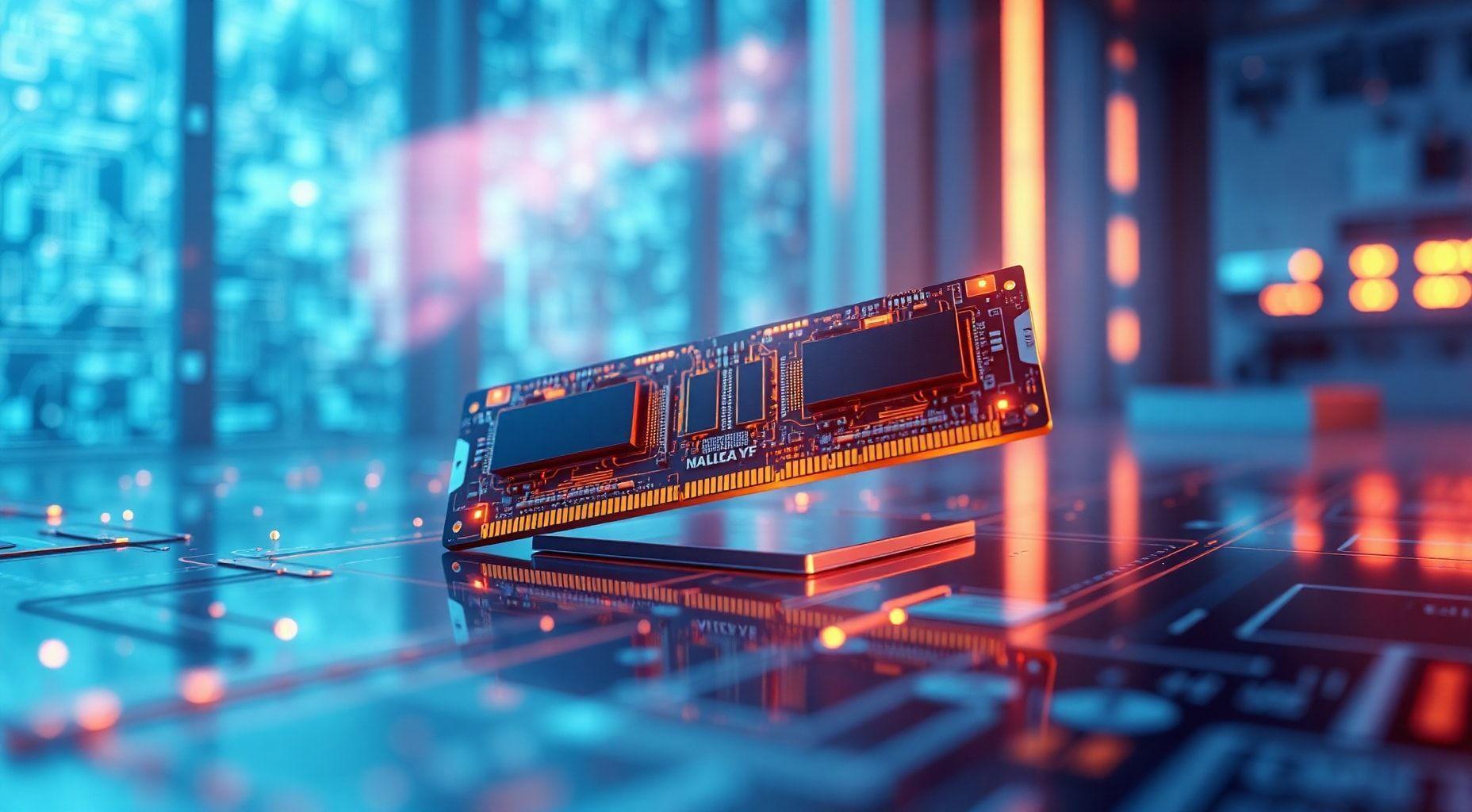 O que é memória em uso compactada?