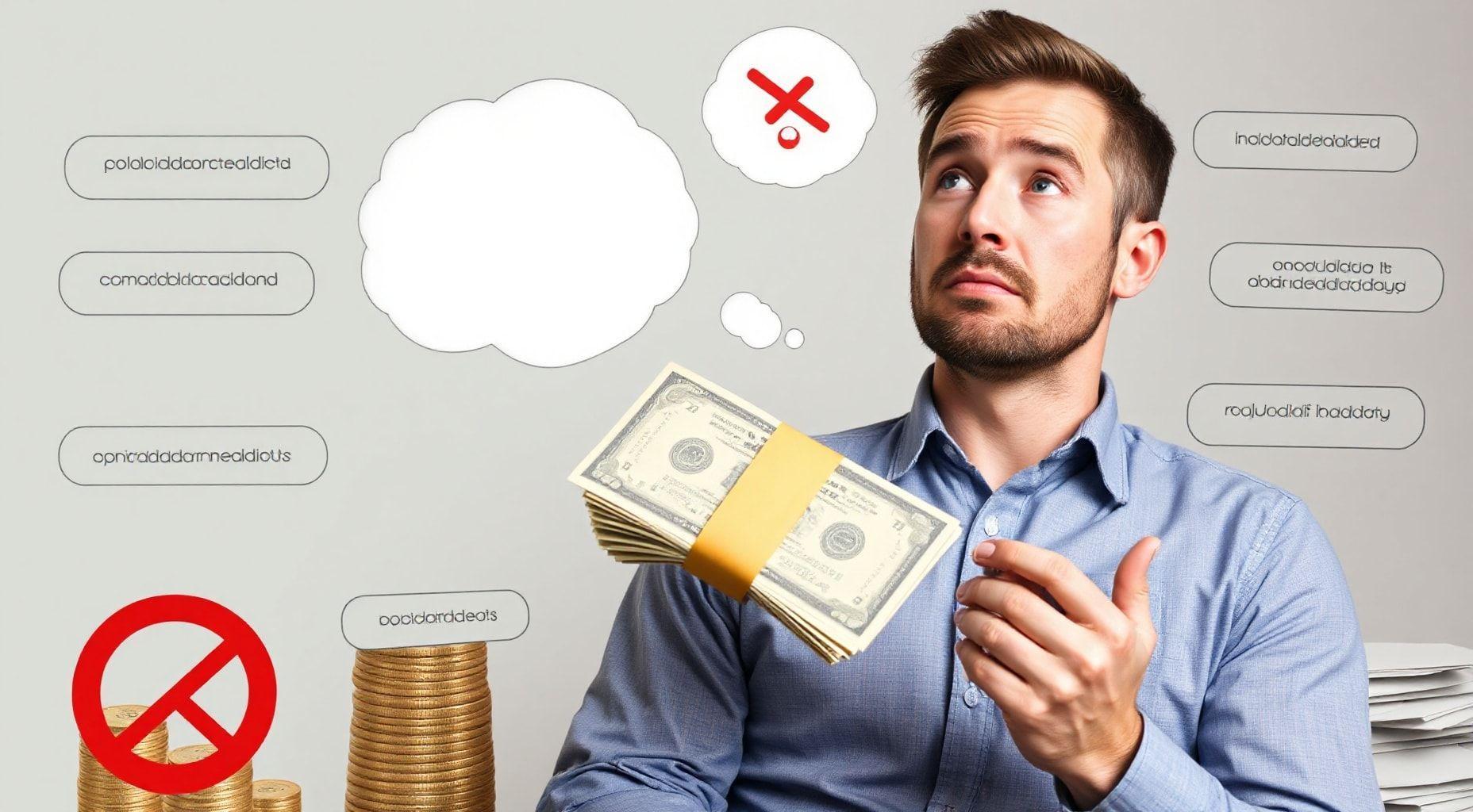 O que fazer com uma grande quantia de dinheiro?
