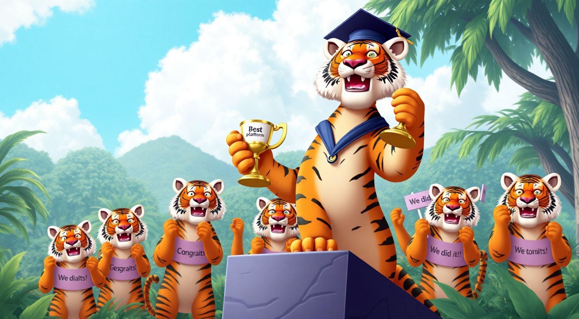 Qual a melhor plataforma do tigre?