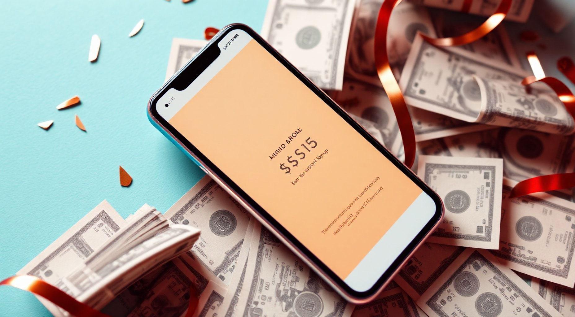 Qual app ganha 10 reais ao se cadastrar?