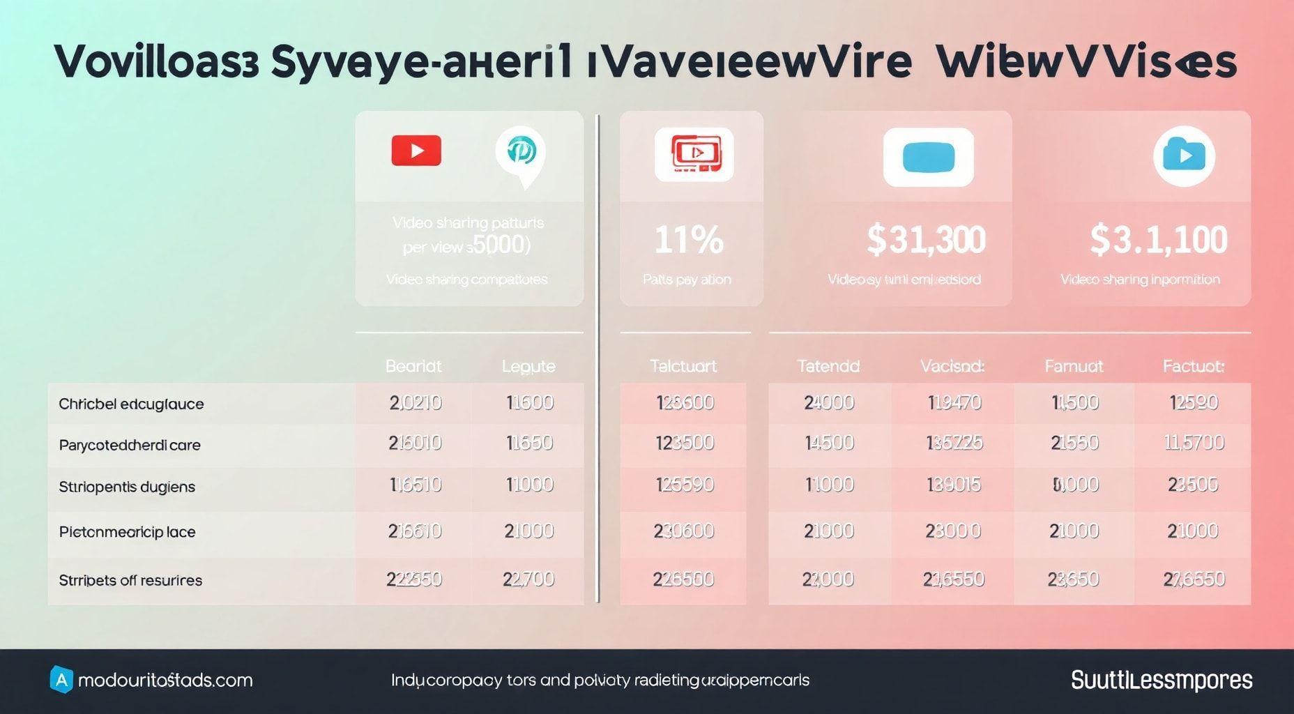 Qual plataforma paga mais por visualização?
