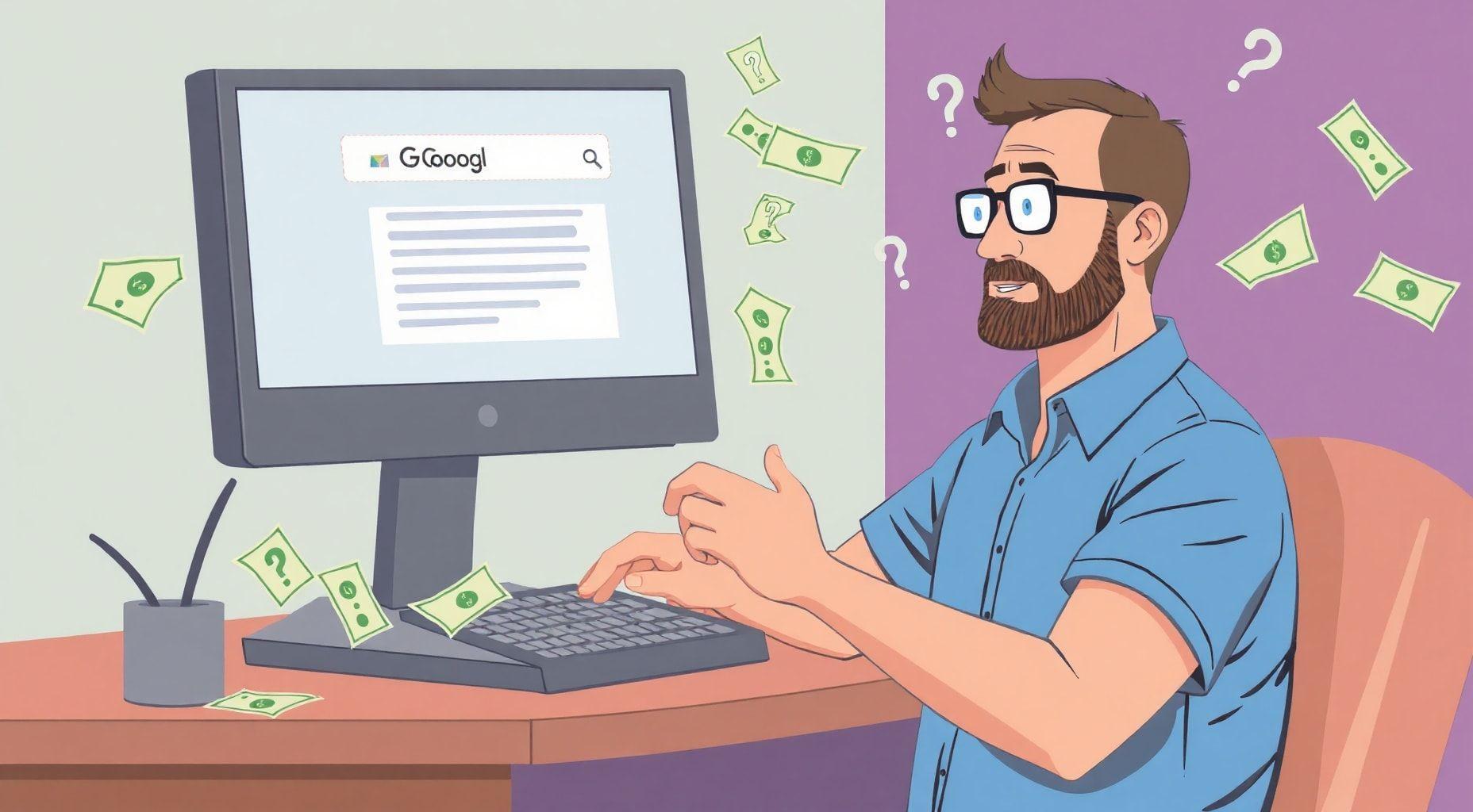 Quanto o Google paga para responder pesquisas?