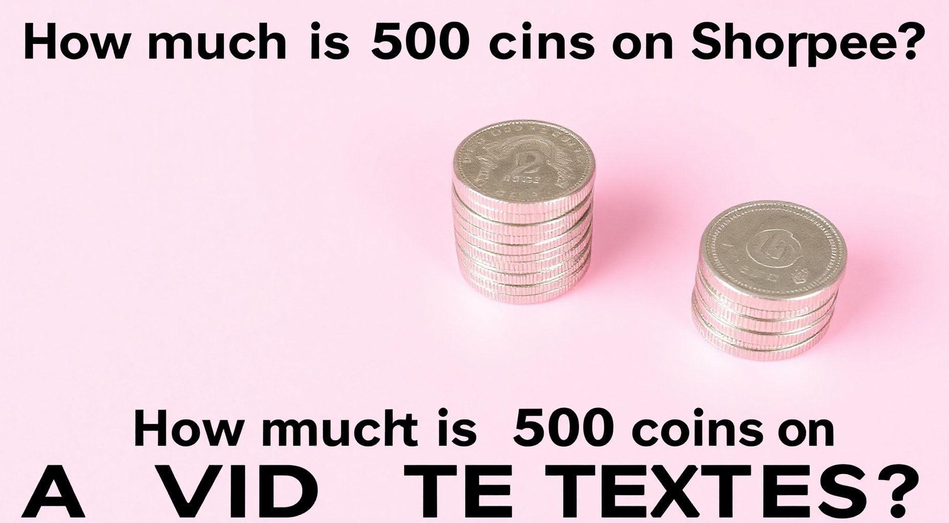 Quanto vale 500 moedas no Shopee?