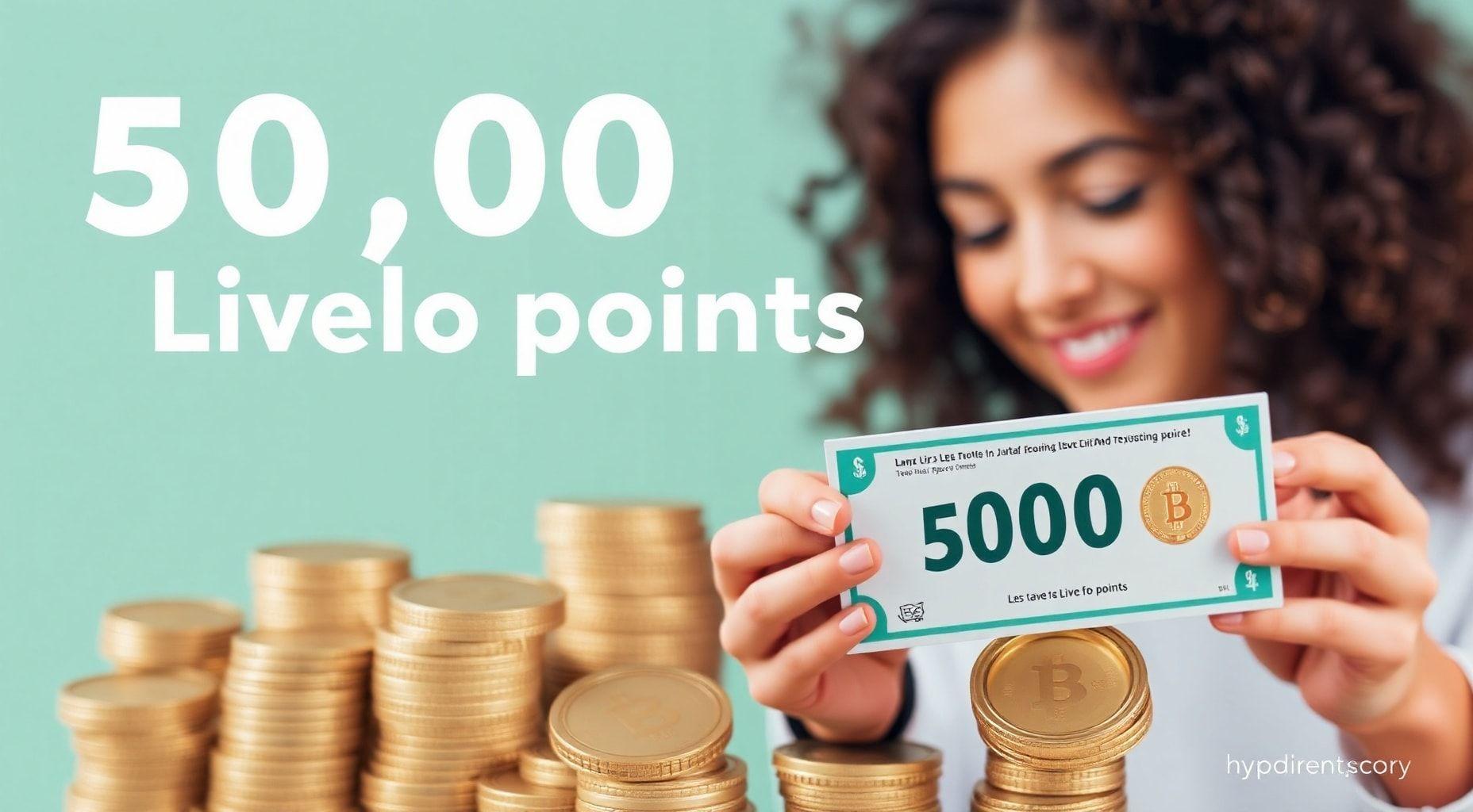 Quanto valem 50.000 pontos Livelo?