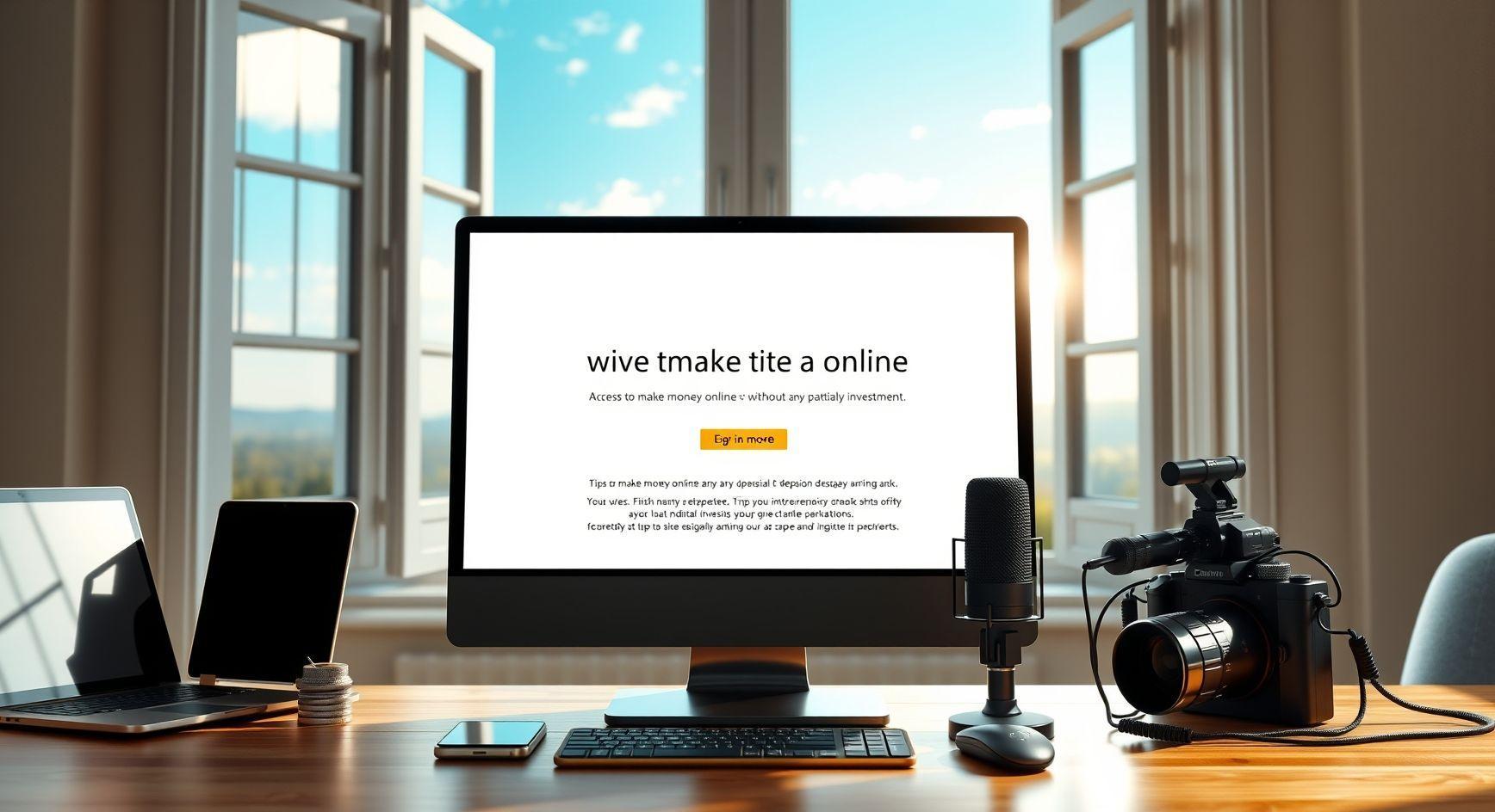 Como ganhar dinheiro na internet sem precisar depositar nada?