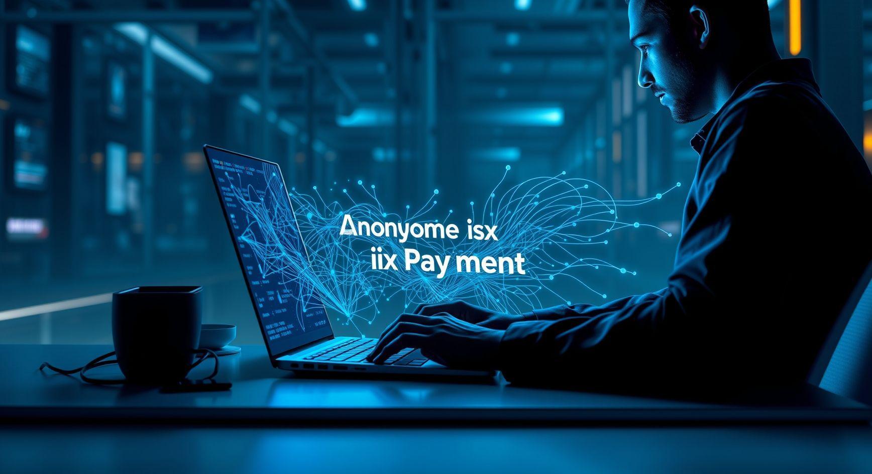 Como pagar Pix anonimamente?
